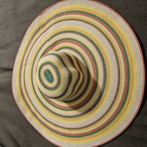 Colorful Striped Sun Hat